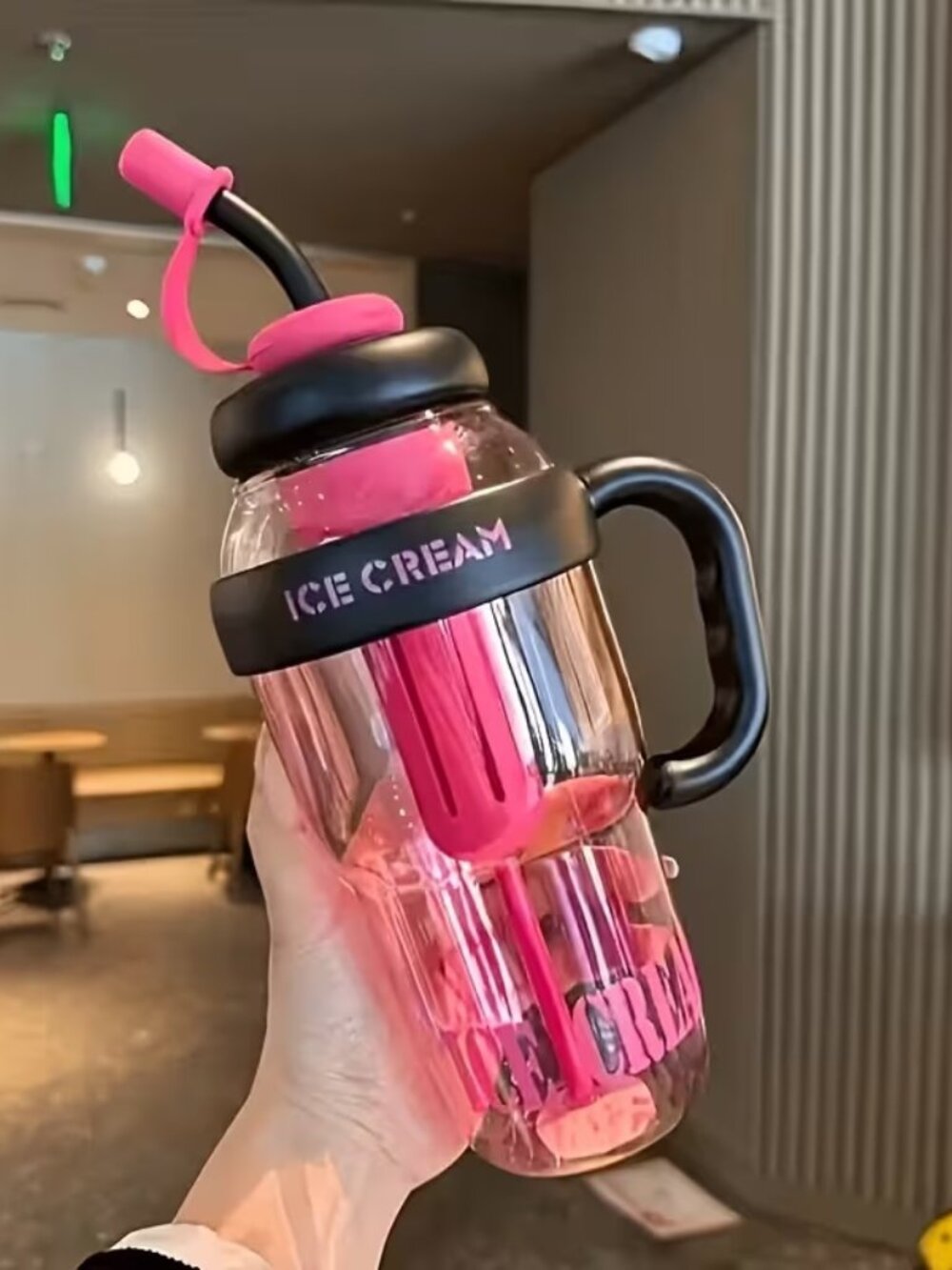 Sports drinking cup water bottle